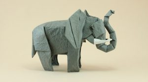 Papiroflexia de elefantes (origami)